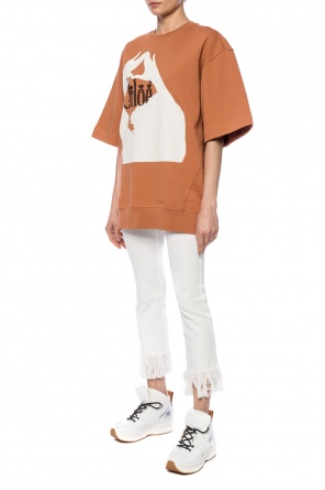 Short sleeve sweatshirt, zdjęcie 2 Short sleeve sweatshirt od Chloe